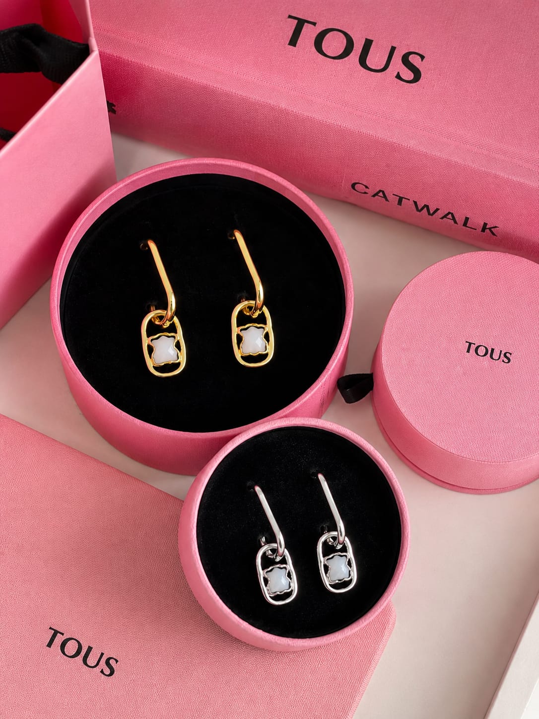 Aretes de Eslabon Tous