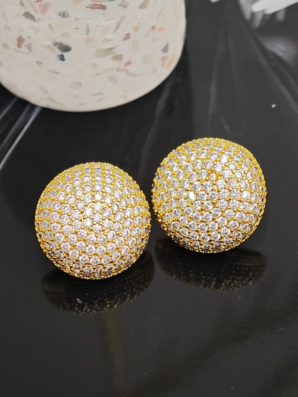Aretes Llenos de Brillo