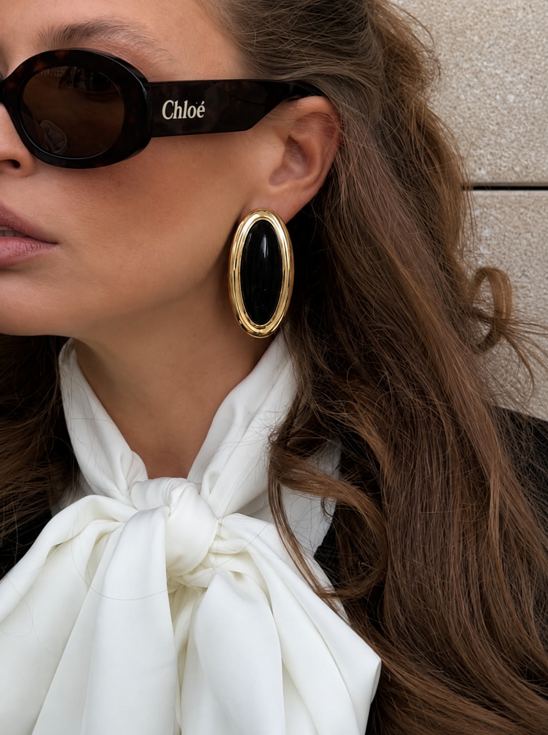 Aretes Oval