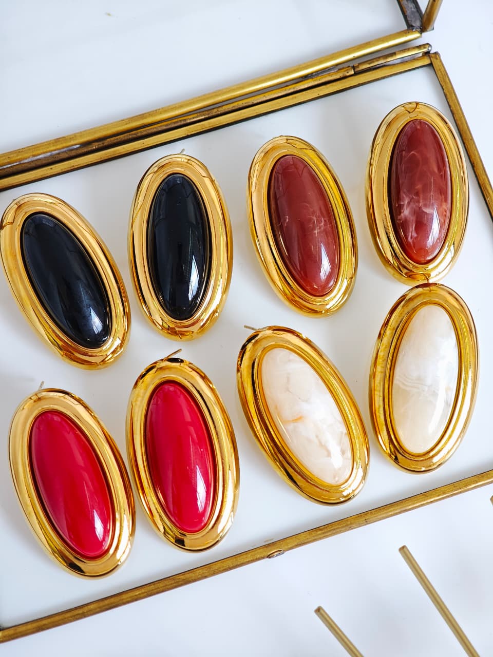 Aretes Oval