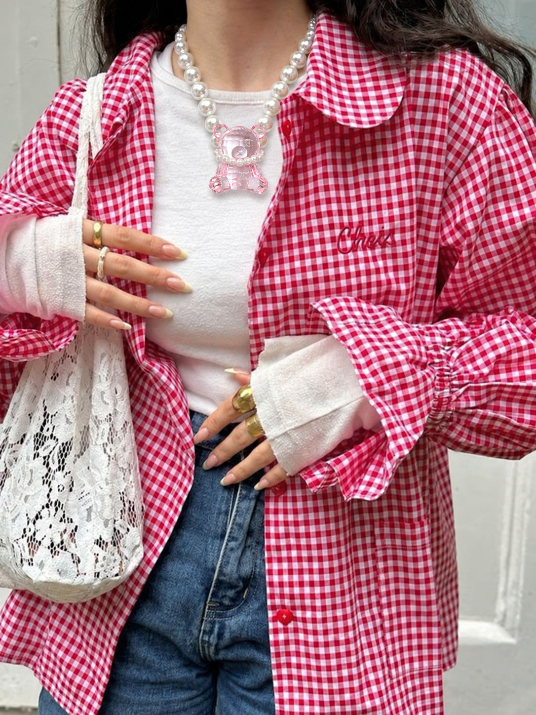 Collar Chunky de Osito