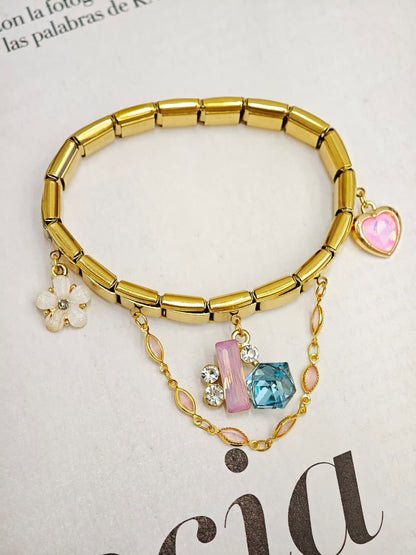 Pulsera Italiana de Cubito Azul