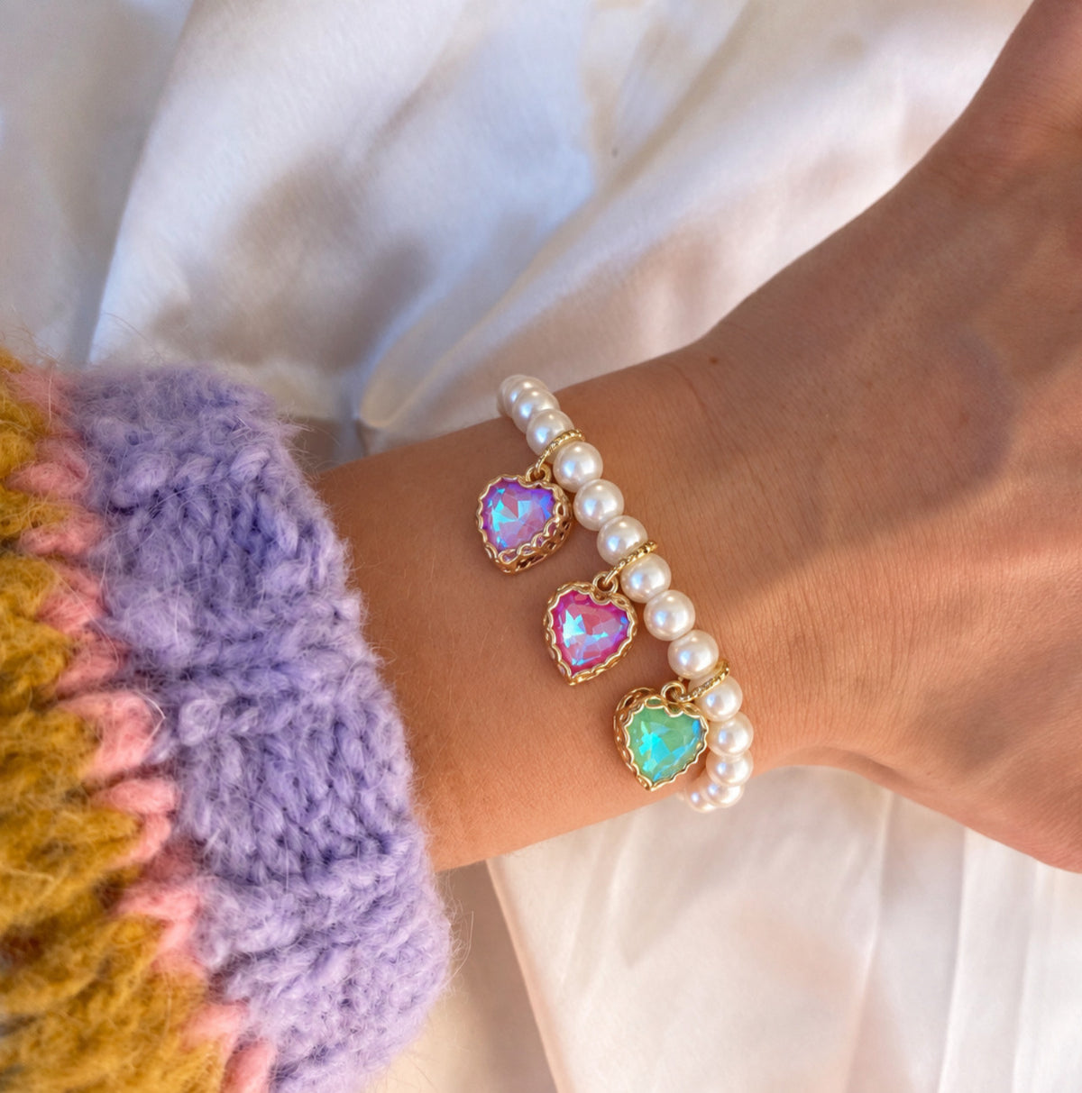 Pulsera de 3 Corazones
