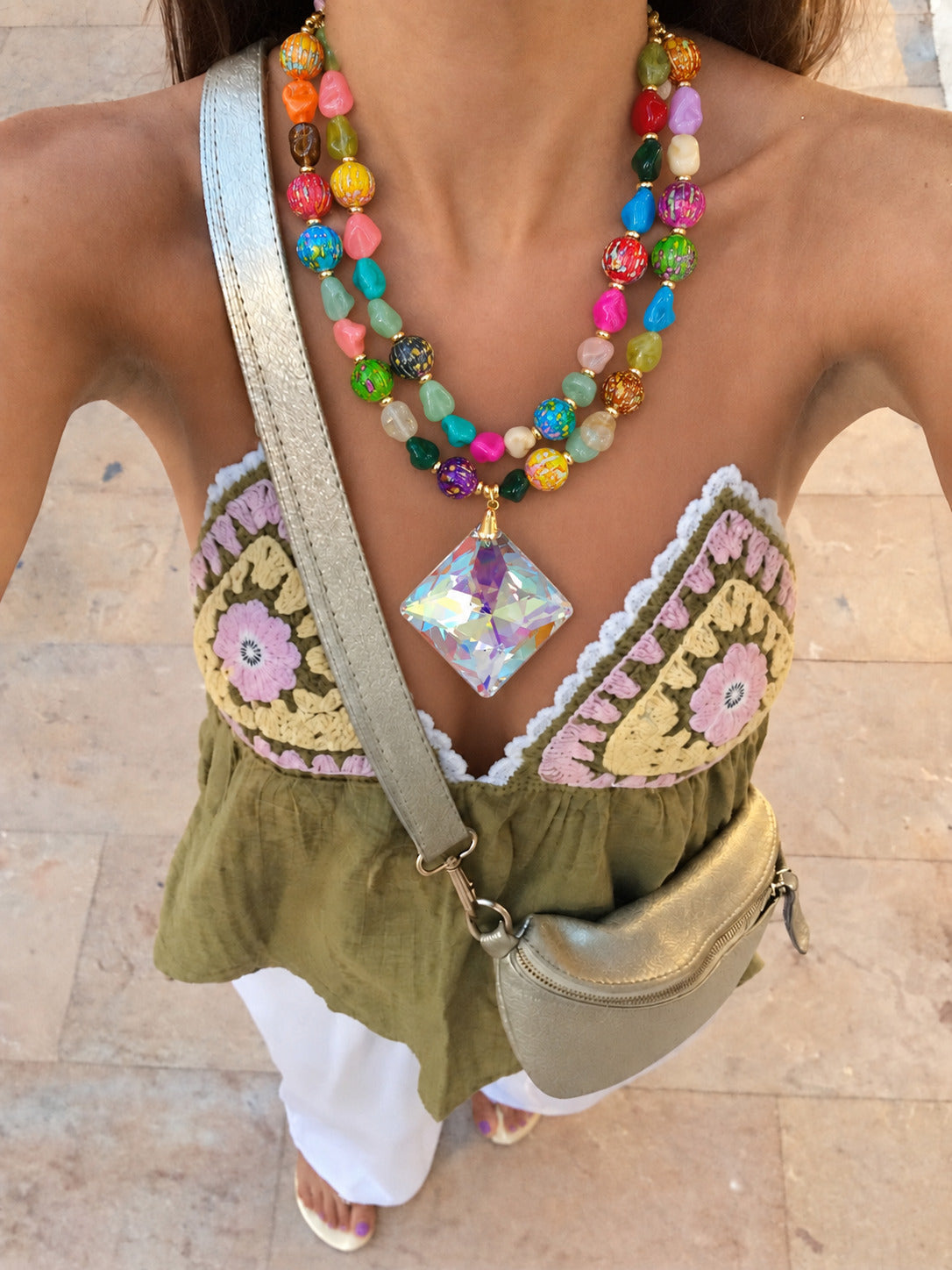 Collar Maxi de Rombo