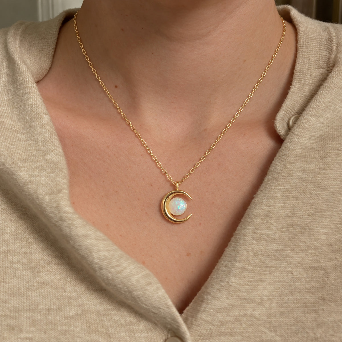 Collar de Lunita