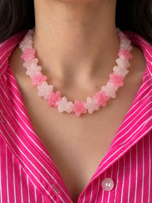 Collar Estrellas de Gomita Azucarada