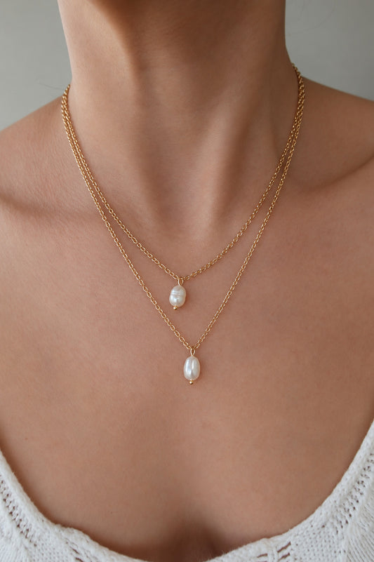 Collar Doble de Perlitas