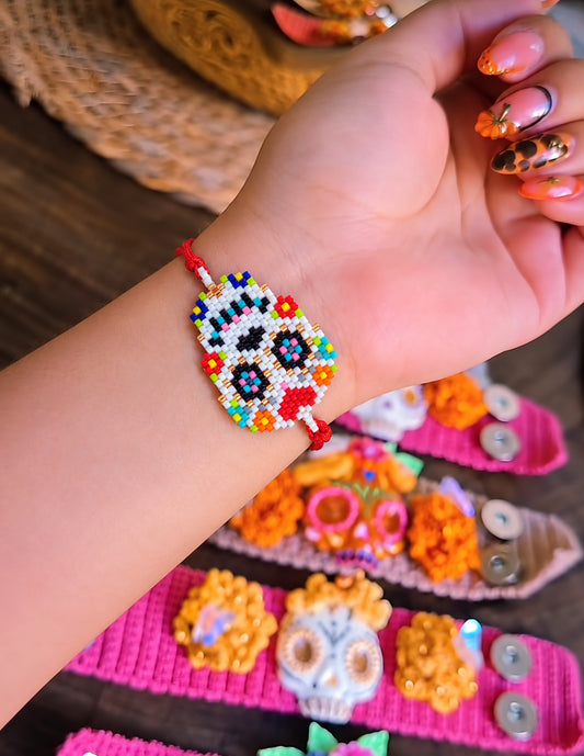 Pulsera de Dia de Muertos