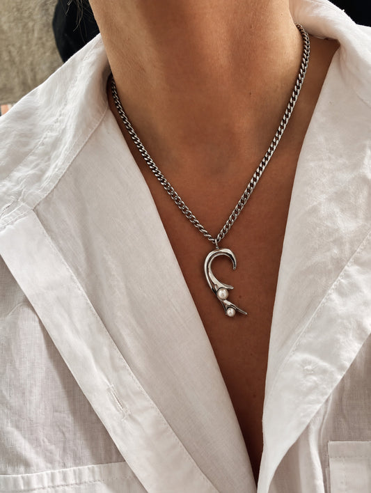 Collar de Ganchito y Perlas