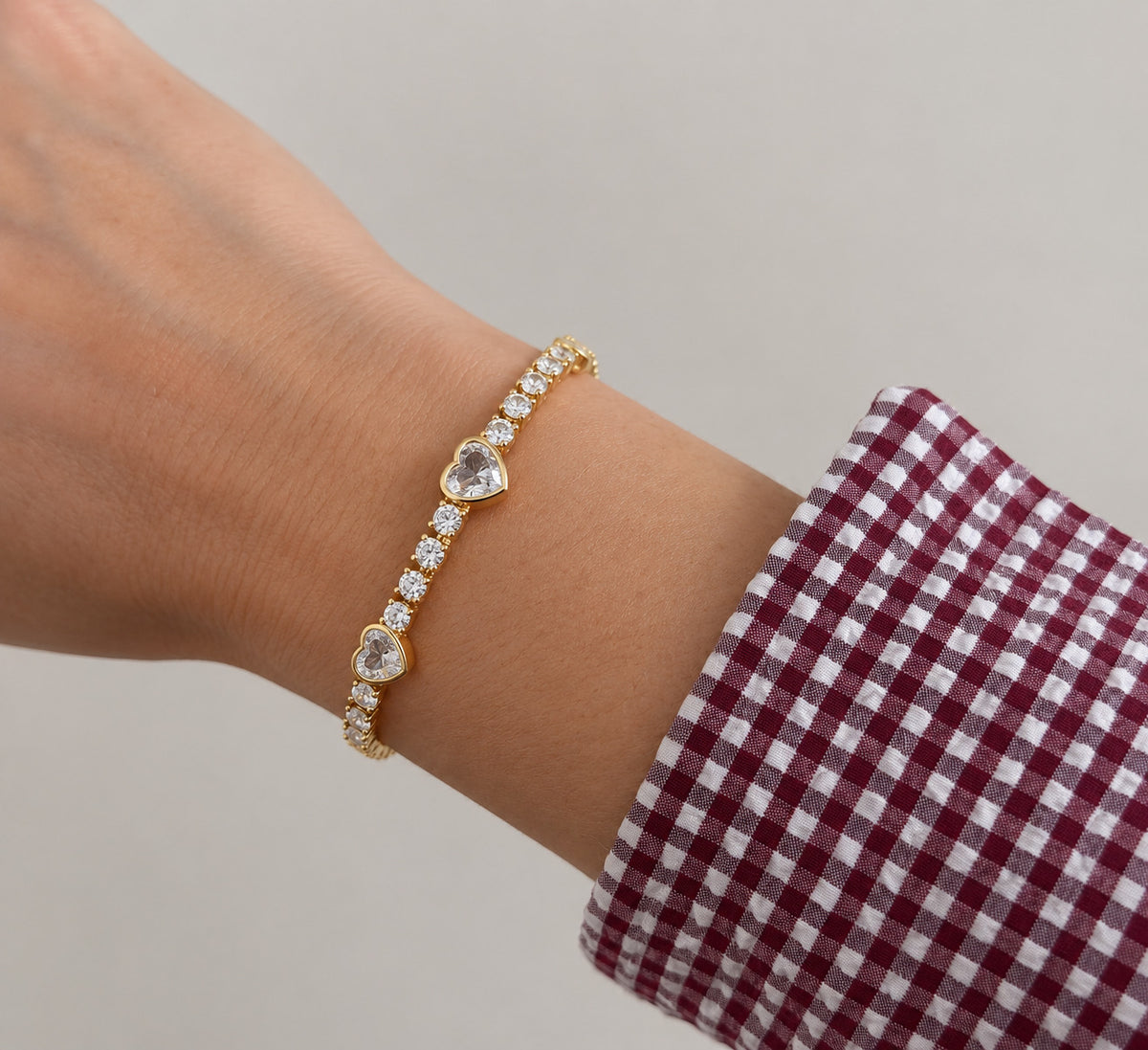 Pulsera de Corazones