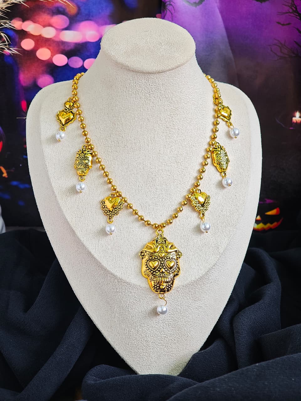 Collar Dia de Muertos