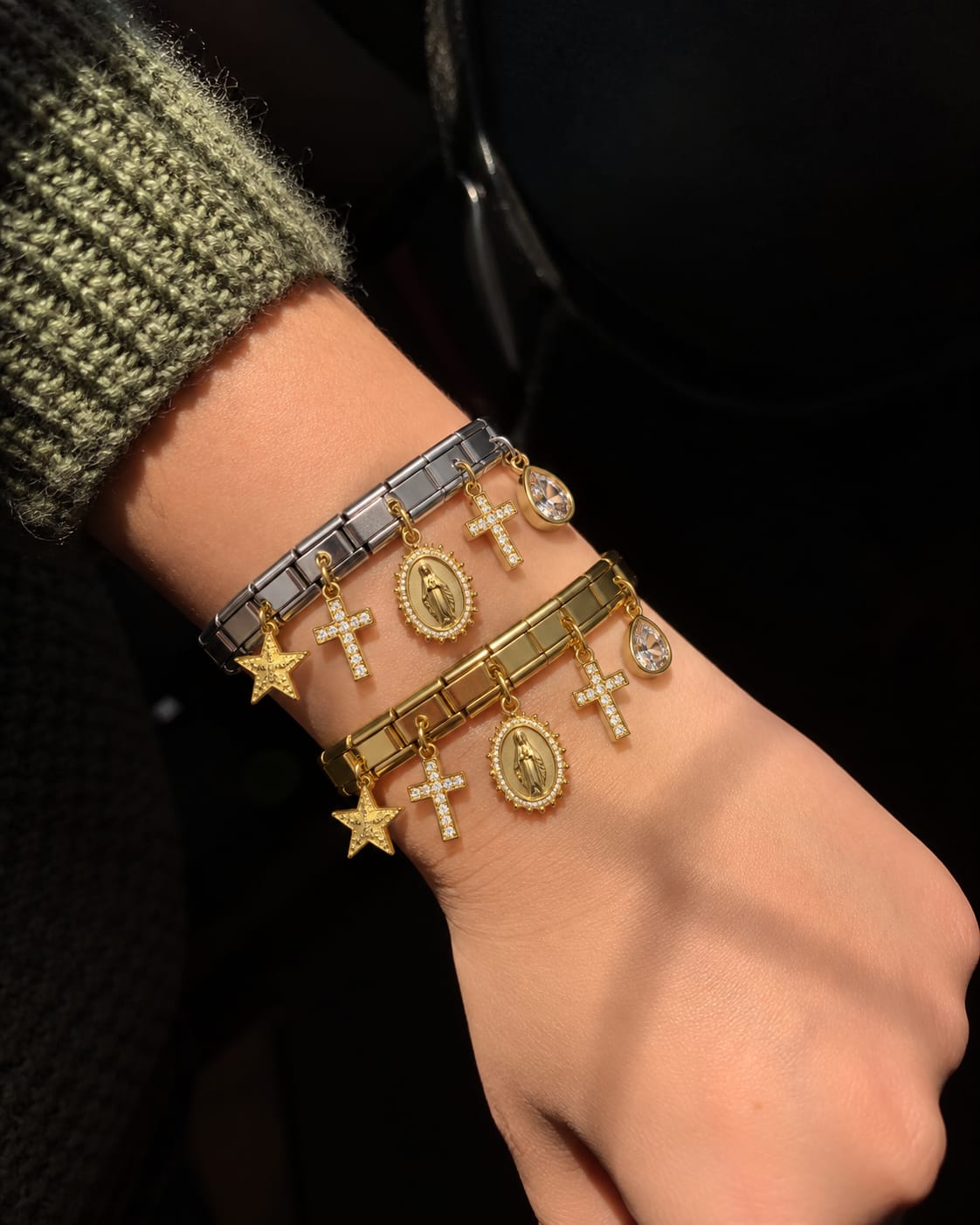 Pulsera Italiana de Virgen