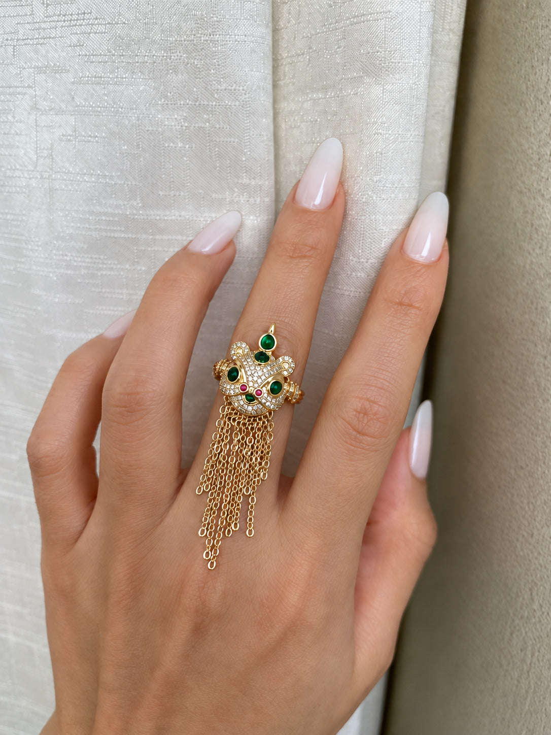 Anillo con Cadenitas