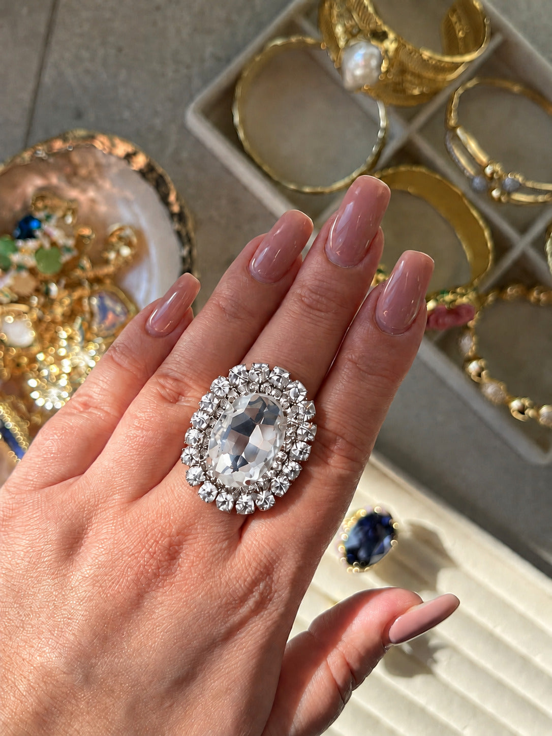 Anillo Maxi de Piedra
