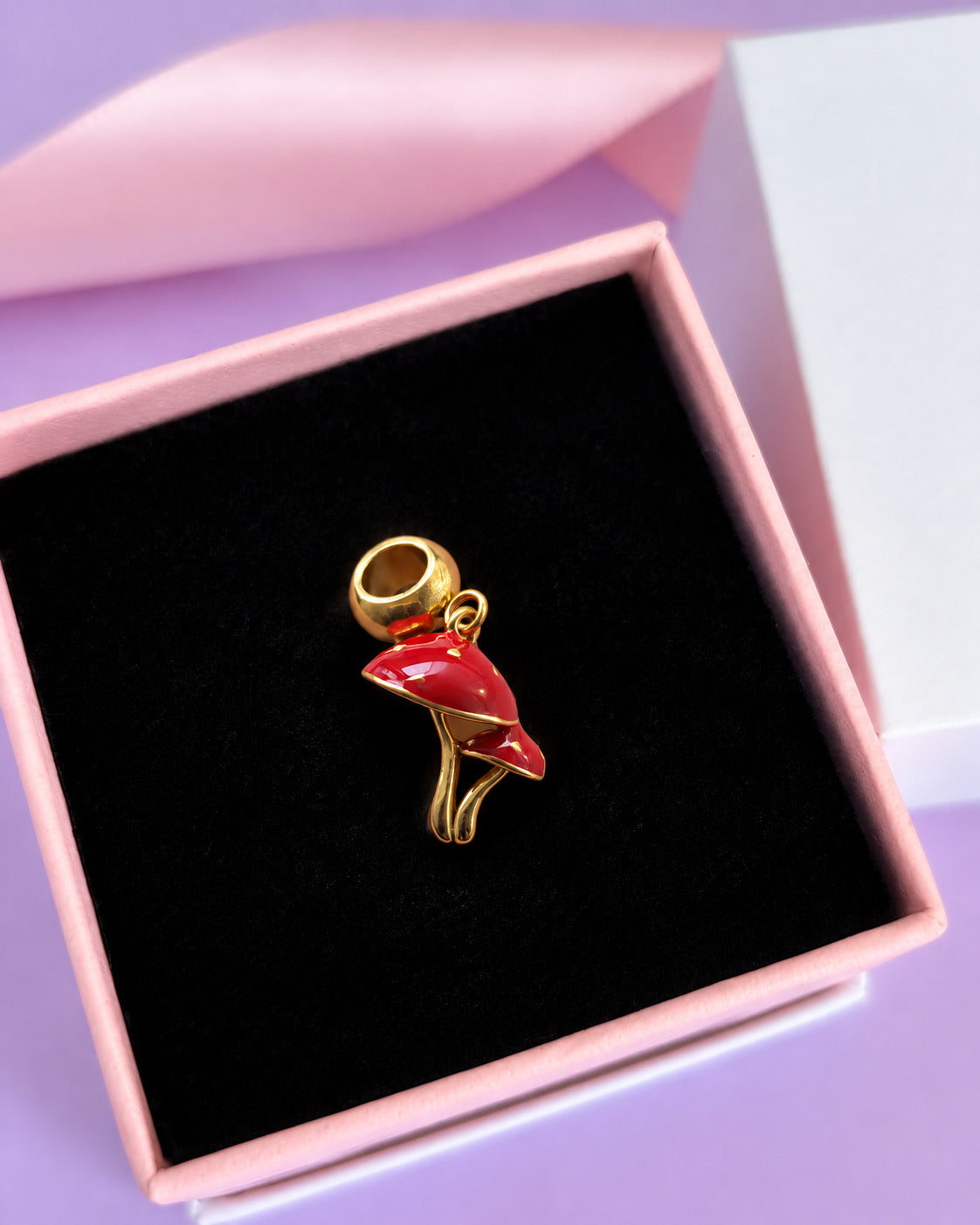 Charm Tipo Pandora de Honguitos