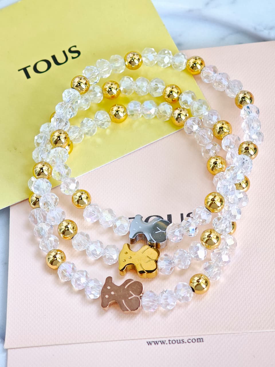 Set 3 Pulseras Tous
