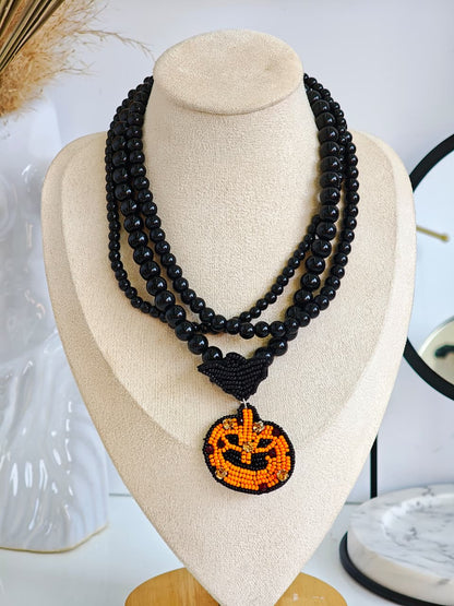 Collar Calabaza de Halloween