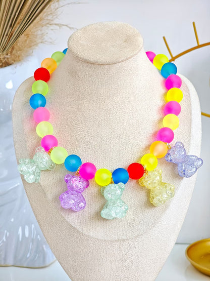 Collar de Colores con Ositos
