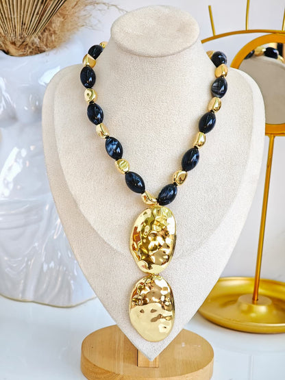 Collar Maxi con Dorado