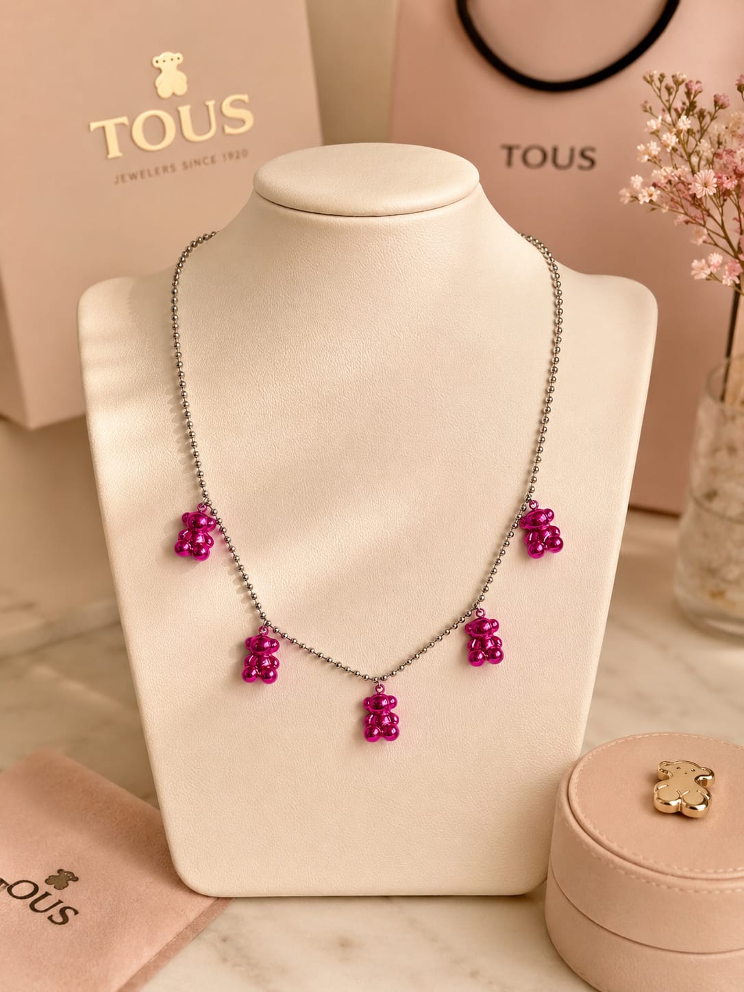 Collar Tous Ositos Colgantes