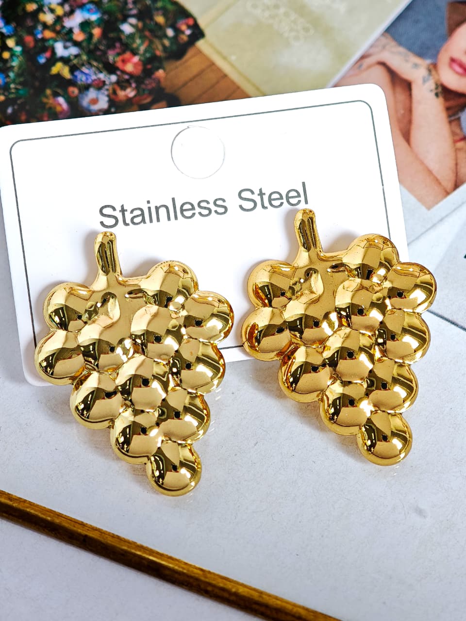 Aretes de Uvas