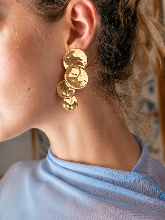 Aretes Colgantes de Circulos