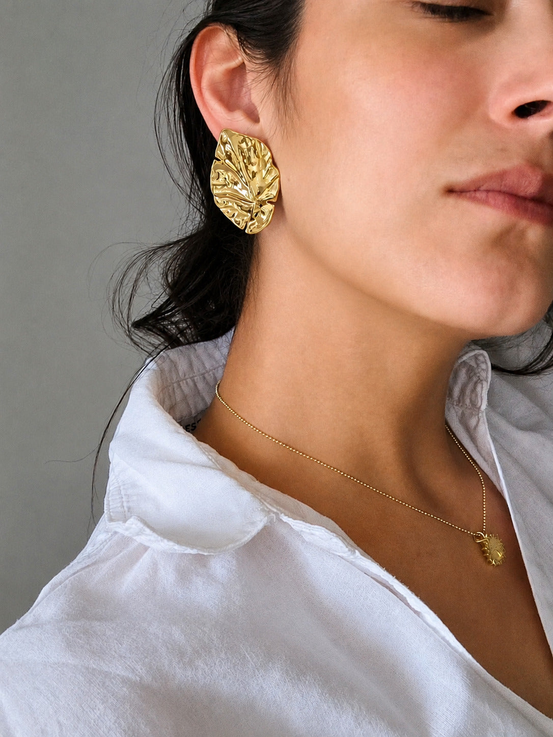 Aretes de Hoja