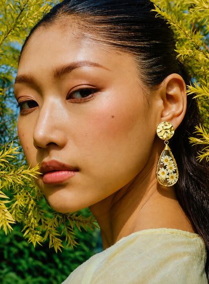 Aretes Colgantes de Naturaleza