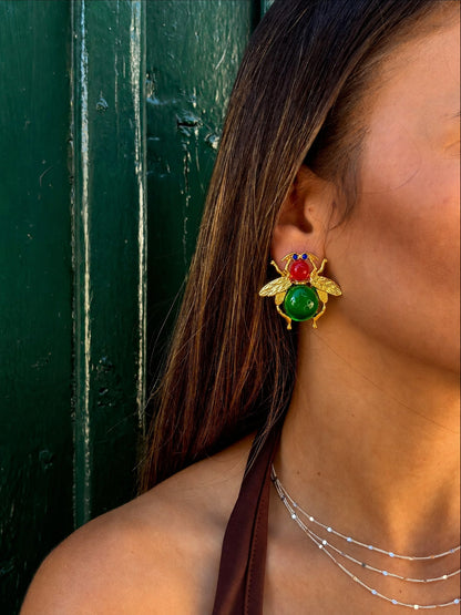Aretes de Abejorro