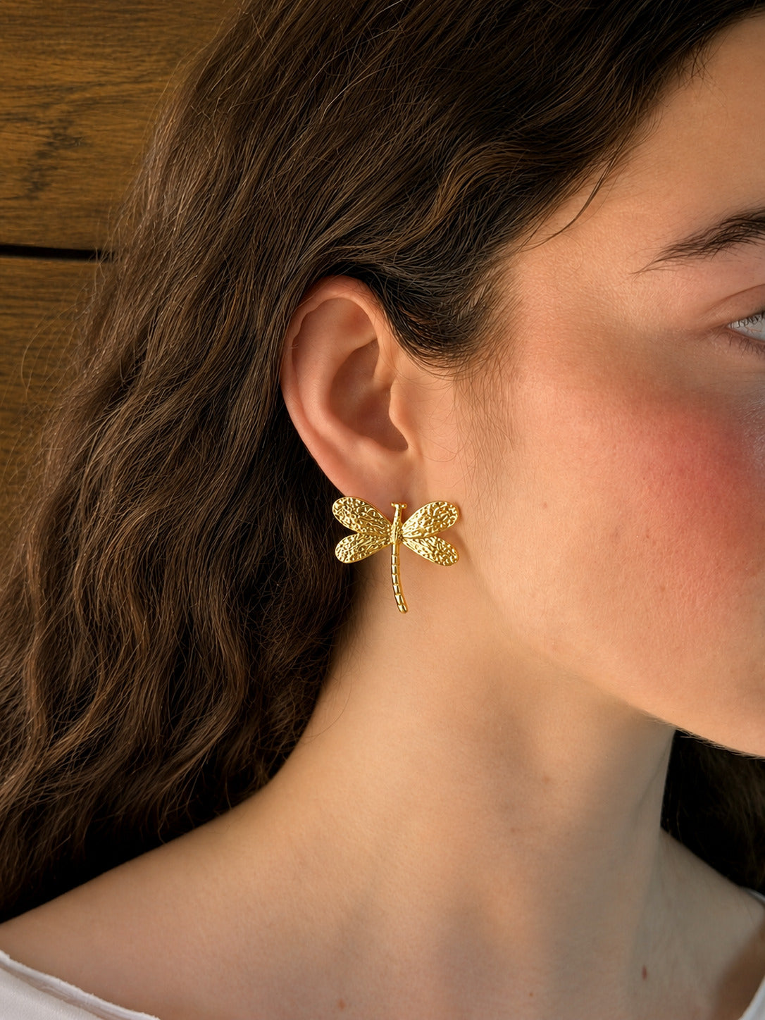 Aretes Libelula
