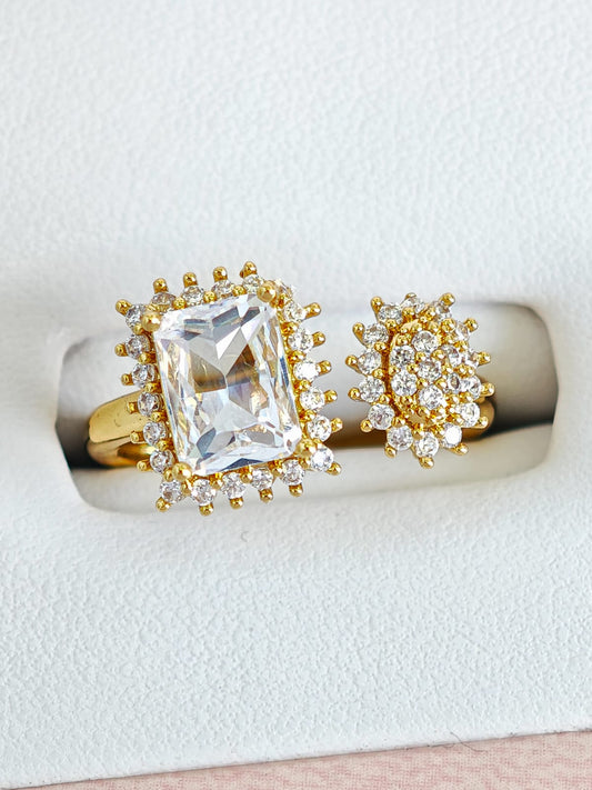 Anillo Cuadro