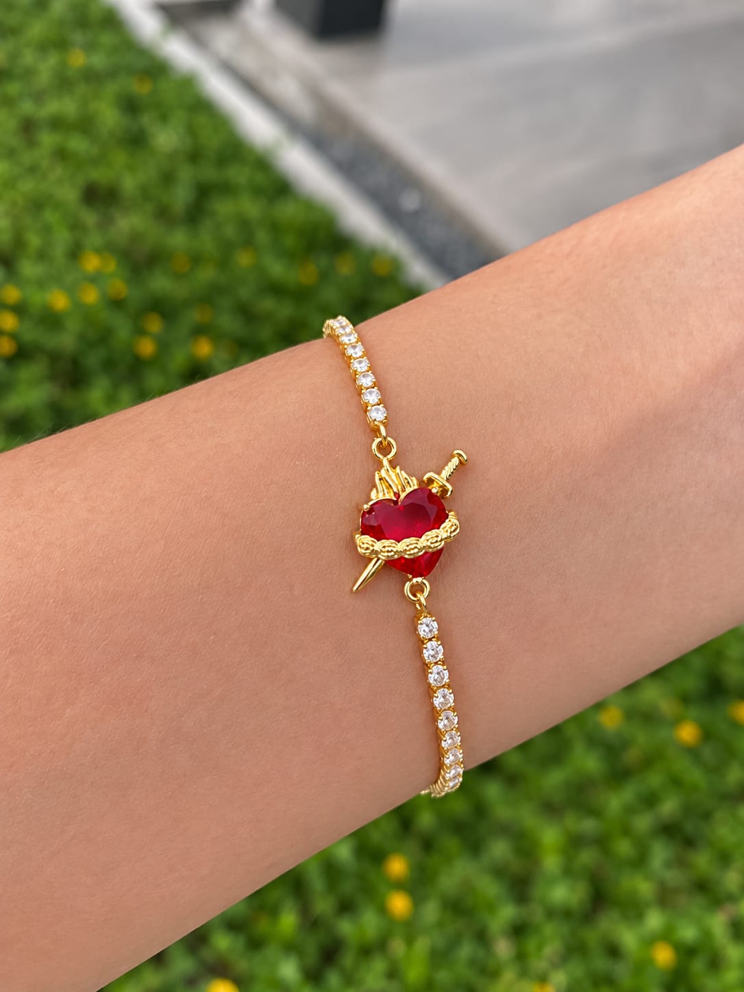 Pulsera Finita de Sagrado Corazón
