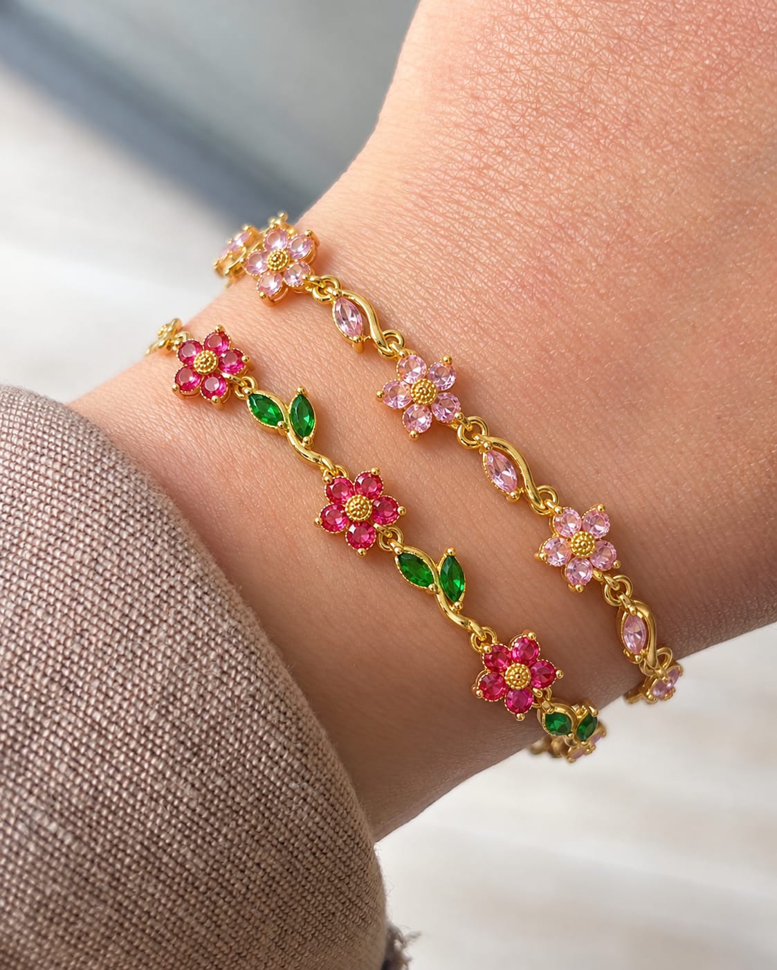 Pulsera de Flores