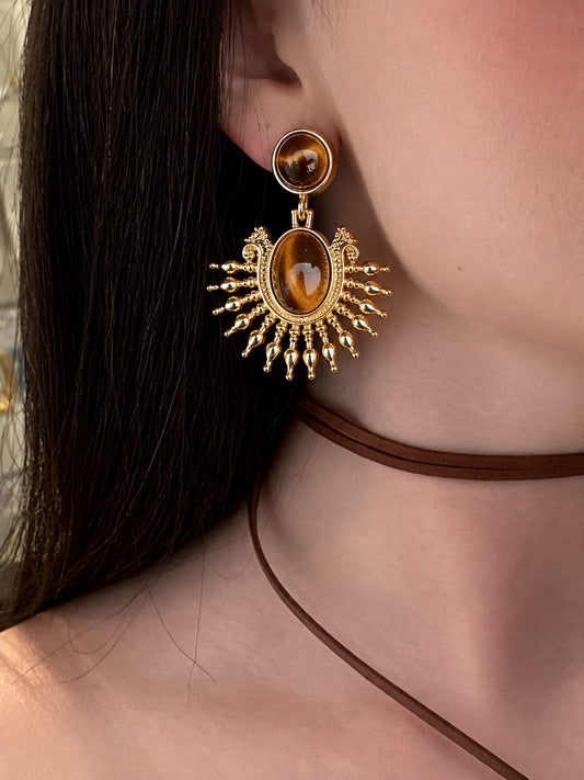 Aretes Vintage Ovalo