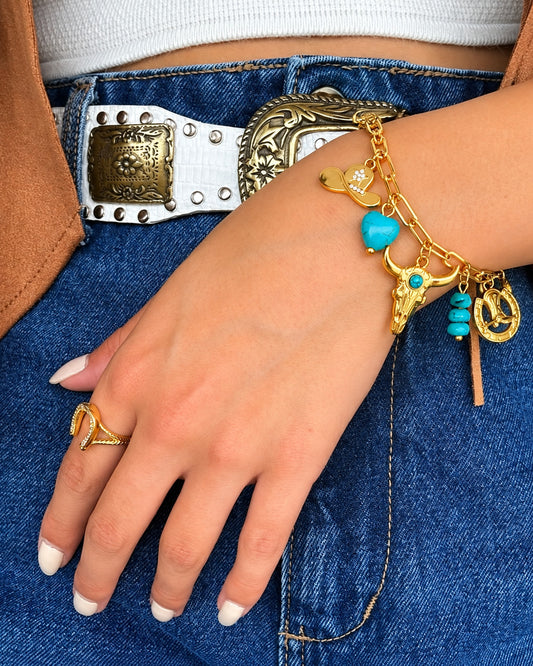 Pulsera de Dijes Vaqueros