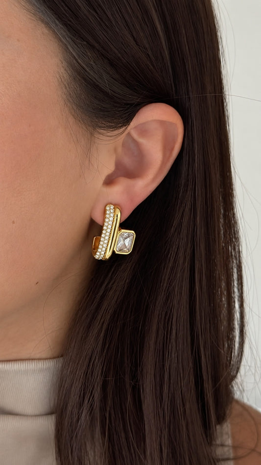 Aretes con Cuadro