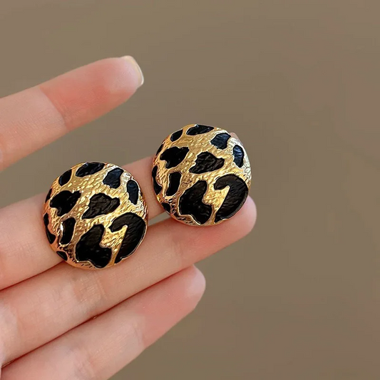 Aretes Grandes Leopardo