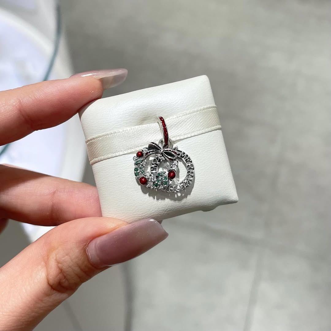 Charm Pandora Corona Navideña