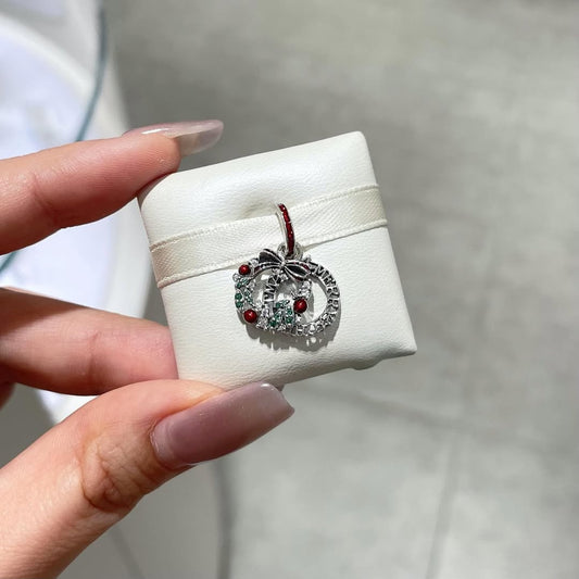 Charm Pandora Corona Navideña