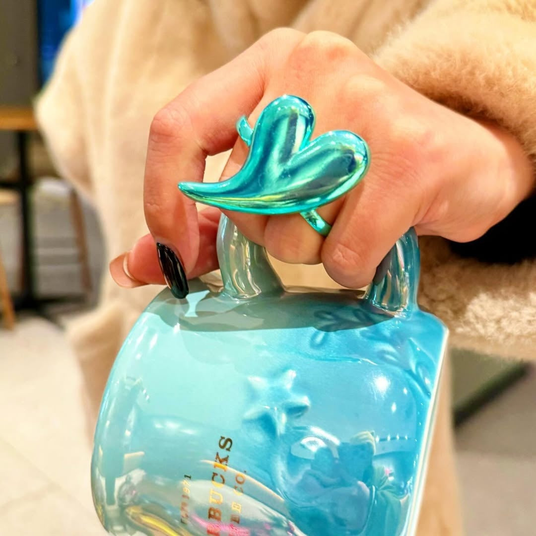 Anillo Corazon Metálico